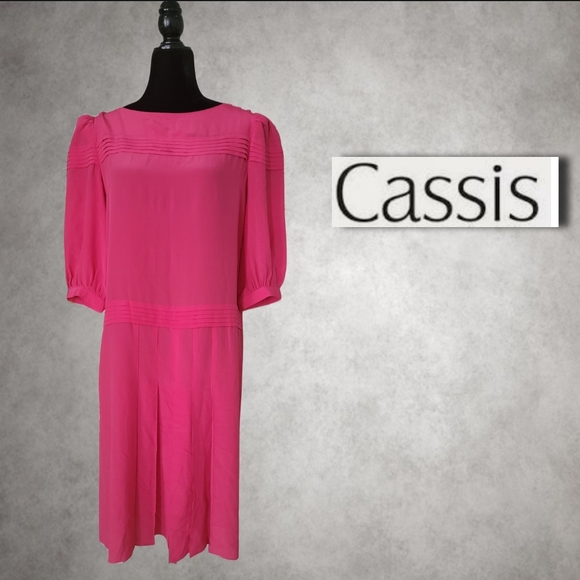 CASSIS/ Vintage Dress - Picture 1 of 4